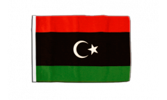 Drapeau Libye avec ourlet