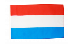 Drapeau Luxembourg avec ourlet