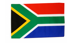Drapeau Afrique du Sud avec ourlet