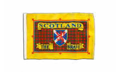 Drapeau Ecosse Scotland The Brave avec ourlet