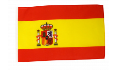 Drapeau Espagne avec ourlet