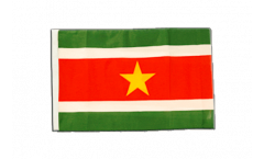Drapeau Suriname avec ourlet