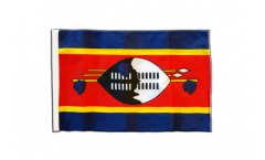 Drapeau Swaziland avec ourlet