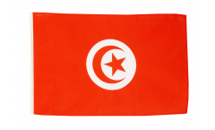 Drapeau Tunisie avec ourlet
