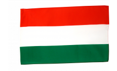 Drapeau Hongrie avec ourlet