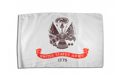 Drapeau USA Etats-Unis US Army avec ourlet