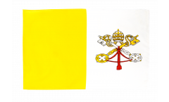 Drapeau Vatican avec ourlet