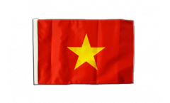 Drapeau Viêt Nam Vietnam avec ourlet