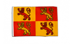 Drapeau Owain Glyndwr Pays de Galles Royal avec ourlet