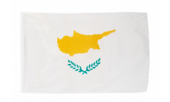 Drapeau Chypre avec ourlet