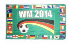 Drapeau Coupe du Monde 2014 32 pays