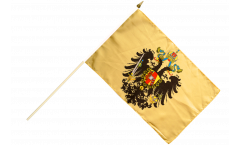 Drapeau Autriche-Hongrie 1815-1915 sur hampe