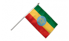 Drapeau Éthiopie sur hampe