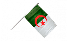 Drapeau Algerie sur hampe