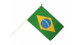 Drapeau Brésil sur hampe