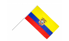 Drapeau Équateur sur hampe