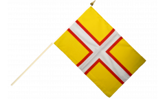 Drapeau Royaume-Uni Dorset sur hampe