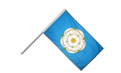 Drapeau Royaume-Uni Yorkshire nouveau sur hampe