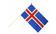 Drapeau Islande sur hampe