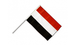 Drapeau Yémen sur hampe