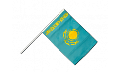Drapeau Kazakhstan sur hampe