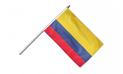 Drapeau Colombie sur hampe