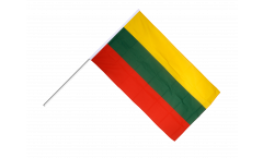 Drapeau Lituanie sur hampe