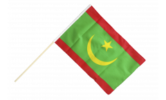 Drapeau Mauritanie sur hampe