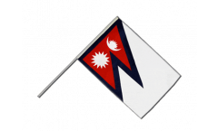 Drapeau Népal sur hampe