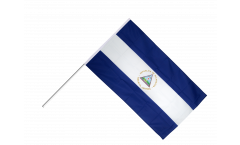 Drapeau Nicaragua sur hampe