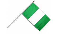 Drapeau Nigeria sur hampe