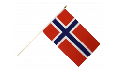 Drapeau Norvège sur hampe