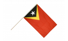 Drapeau Timor oriental sur hampe