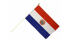Drapeau Paraguay sur hampe