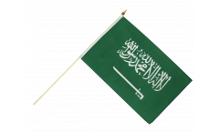Drapeau Arabie Saoudite sur hampe
