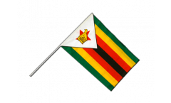 Drapeau Zimbabwe sur hampe