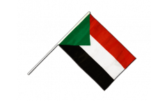 Drapeau Soudan sur hampe