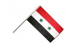 Drapeau Syrie sur hampe