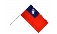 Drapeau Taïwan sur hampe