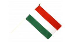 Drapeau Hongrie sur hampe