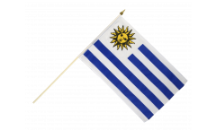 Drapeau Uruguay sur hampe