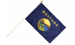 Drapeau USA US Montana sur hampe