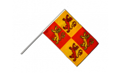 Drapeau Owain Glyndwr Pays de Galles Royal sur hampe