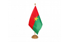 Drapeau de table Burkina Faso