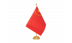 Drapeau de table Chine