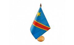 Drapeau de table République démocratique du Congo
