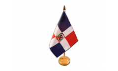 Drapeau de table République dominicaine