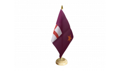 Drapeau de table Royaume-uni Ordre d'Orange Purple Standard
