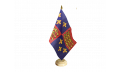 Drapeau de table Royaume-Uni Royal Banner 1485-1547 Henri VII et Henri VII