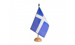 Drapeau de table Royaume-Uni Shetland